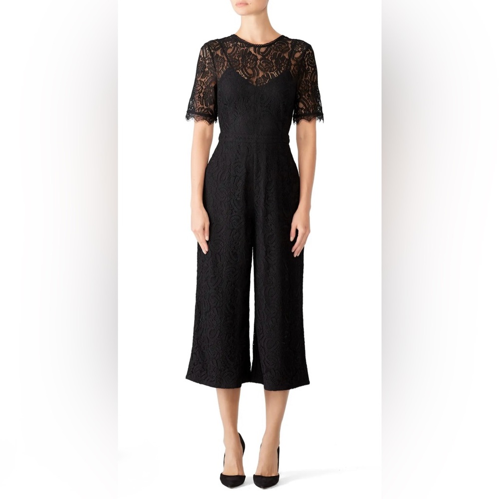 Greylin black lace jumpsuit. Size XS
